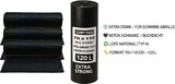 thumbnail of 3 Rollen Müllsäcke Typ 70 – 70×110 cm – 120 Liter – Extra Strong – 3 Rollen à 15 Stück (45 Stück) – LDPE – Beton Schwarz – Reißfest & Durchstoßfest