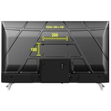 thumbnail of 40 Zoll / 100 cm QLED Smart Fernseher JTCSQ40F39405G, Android TV, Play Store, Google Sprachsteuerung, Triple Tuner, Bluetooth, Rahmenlos-Design