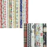 thumbnail of XXL Kerstmis cadeaupapier - Kerstpapier inpakpapier voor Kerst - diversen afmetingen - 12 rollen