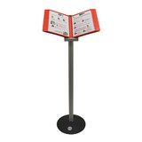 thumbnail of Pupitre de consultation 10 pochettes rouges (20 vues) A4