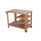 thumbnail of Servierwagen Teewagen Wagen Holztisch Tisch Beistelltisch Akazie