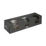 thumbnail of Lot de 3 Bougeoirs Chandeliers en Verre