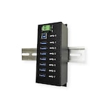 thumbnail of EXSYS EX-1187HMVS HUB metallico a 7 porte USB 3.2 Gen1 a guida DIN