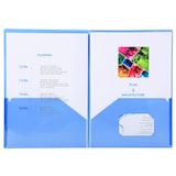 thumbnail of Exacompta - Réf. 3960E - Carton de 2  sachets de 10 chemises double poche polypropylène souple 2/10e - A4 ou A3 - Couleurs assorties