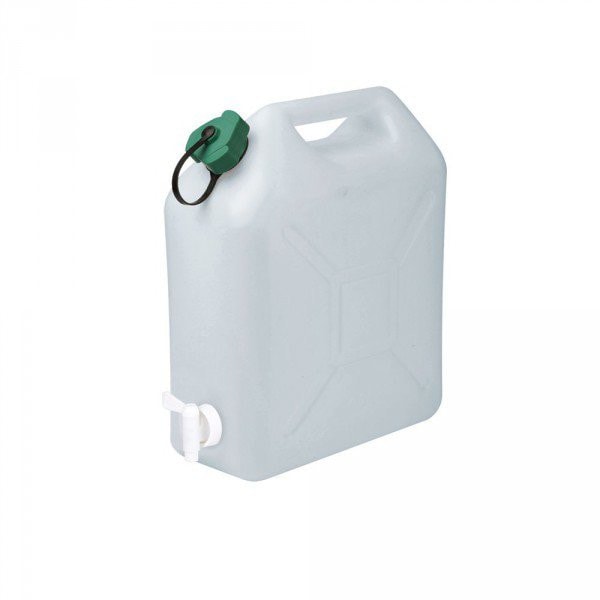 EDA jerrican avec robinet blanc 5 L