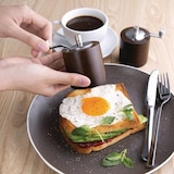 thumbnail of Olympia Salz- und Pfeffermühlenset | dunkles Holz | 8cm | 4 Sets