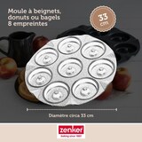 thumbnail of Moule pour 8 beignets au four 33 Zenker Black Metallic