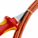 thumbnail of KNIPEX Kabelmes, 50mm, recht, kunststof, beschermende isolatie 1000V, VDE getest