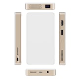 thumbnail of Mini Vidéoprojecteur Portable Android 4K Pico Projecteur Intelligent WiFi + SD 512Go Blanc YONIS