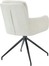 thumbnail of 2er Set Esszimmerstühle Pickett Stoff creme
