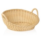 thumbnail of Buffetkorb Brötchenschütte aus Polypropylen Hellbeige ØxH: 46x18,5 cm