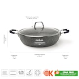 thumbnail of Excelsa Topf Forn-Ok 28 Cm Aluminium Grau
