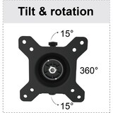 thumbnail of HFTEK®  Tisch Stand -Monitorhalterung für 3 Bildschirme 15 – 27 Zoll