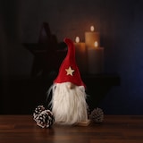 thumbnail of Wichtel Dekofigur stehend Weihnachtswichtel mit Bart und Mütze