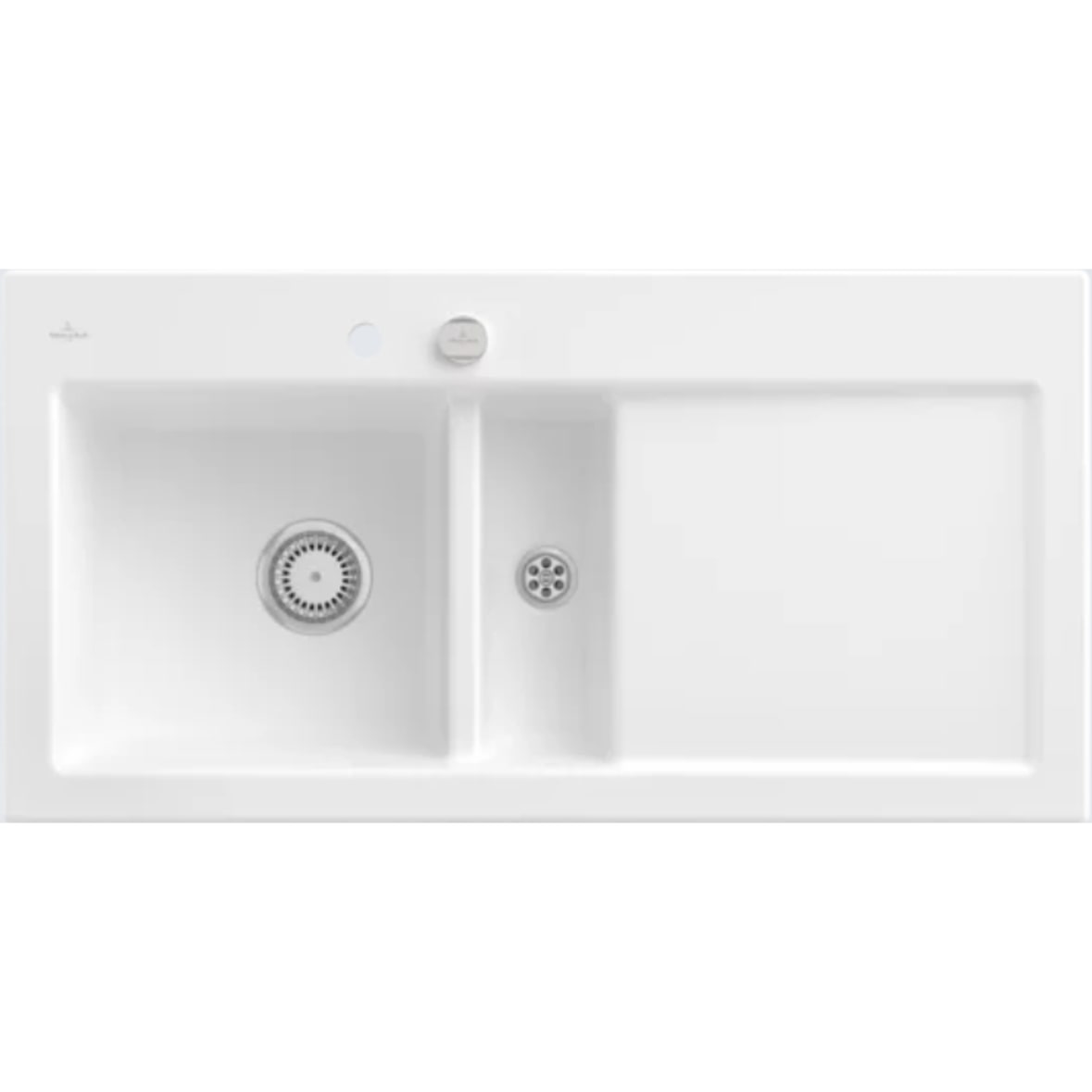 Villeroy&Boch Spülbecken, Küchenspüle Subway 60 Stone White 1000x510mm, Unterschrankbreite 60cm