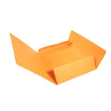 thumbnail of Exacompta  Cod. 55758E - Cartella 3 lembi con elastici Maxi Capacity Scotten cartoncino lustré 425 g/mq - 24x32cm arancione  - Confezione da  50 pz.