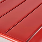 thumbnail of Terrassensessel niedrig Relax Stahl rot