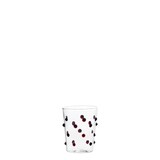 thumbnail of Zafferano Set 6 Bicchieri Party Tumbler Junior in Vetro Borosilicato Rosso, Design a Pois Artigianale per Servizio Liquori e Salse da Tavola