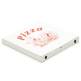 thumbnail of 2400 Pizzakartons 300 x 300 x 30 mm Pizzaschachteln Motiv Verpackungen weiß