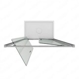 thumbnail of Porta Doccia Saloon 6mm Trasparente H190 Con Telaio - 80 cm