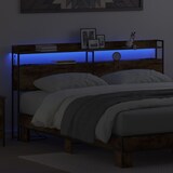 thumbnail of vidaXL Kopfteil mit Regal Räuchereiche 180 cm Holzwerkstoff