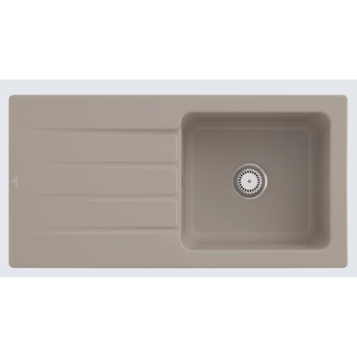 Villeroy&Boch Spülbecken, Küchenspüle Architectura 60 Almond CeramicPlus 1000x510mm, Unterschrankbreite 60 cm