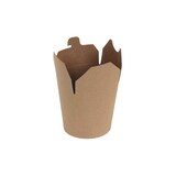 thumbnail of DeinPack Asia Box Take Away Box to Go Box 500 Asia Nudelbox Pappe braun 470ml