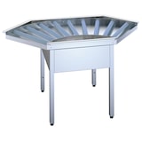 thumbnail of Mesa de rolos  trecho em ângulo de 90 graus - 1050x1050x850 mm - 16090UER Eurast