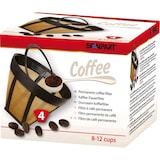 thumbnail of Scanpart Dauerfilter für Kaffeemaschine Gold Tone Größe 4