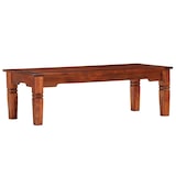 thumbnail of Table basse 110 x 50 x 35 cm Bois d'acacia solide Modèle Atlas Infinite Nordique