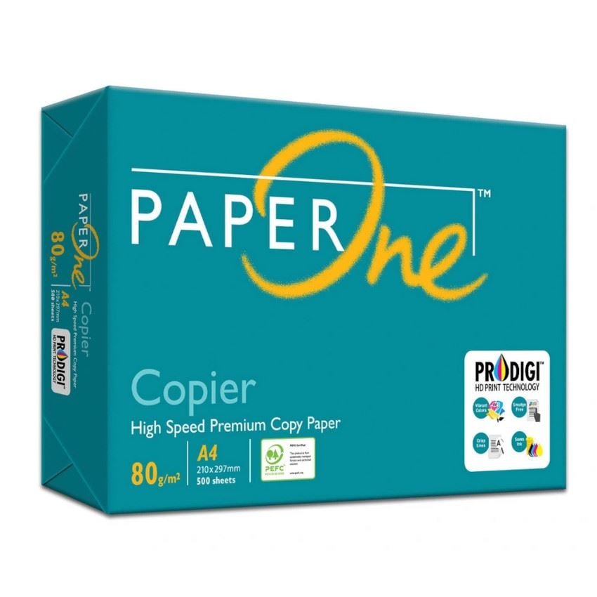 PaperOne Kopierpapier weiß Kopierpapier A4 80g/m2, Nr. 83468A80S , 500 Blatt