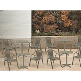 thumbnail of METRO PROFESSIONAL Gastro Armlehnstuhl stapelbar Narni, Alu/Polyrattan, khaki