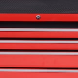 thumbnail of DURHAND Carrinho de Ferramentas com 7 Gavetas Rodas Trava Armário de Armazenamento para Oficina de Garagem e Chapa de Aço 69x33x75 cm Vermelho