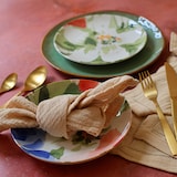 thumbnail of Novastyl - Lot de 36 assiettes floralux en porcelaine
