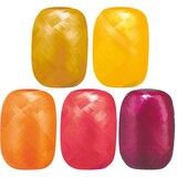 thumbnail of 5 Rollen Geschenkbänder Schleifenband Kräuselband rot gelb