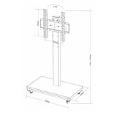 thumbnail of Stehender Werbemonitor – Digitales Werbedisplay, Kundenstopper mit automatischem Media Player für gewerbliche Nutzung, 43 Zoll /LSGGJ43D/