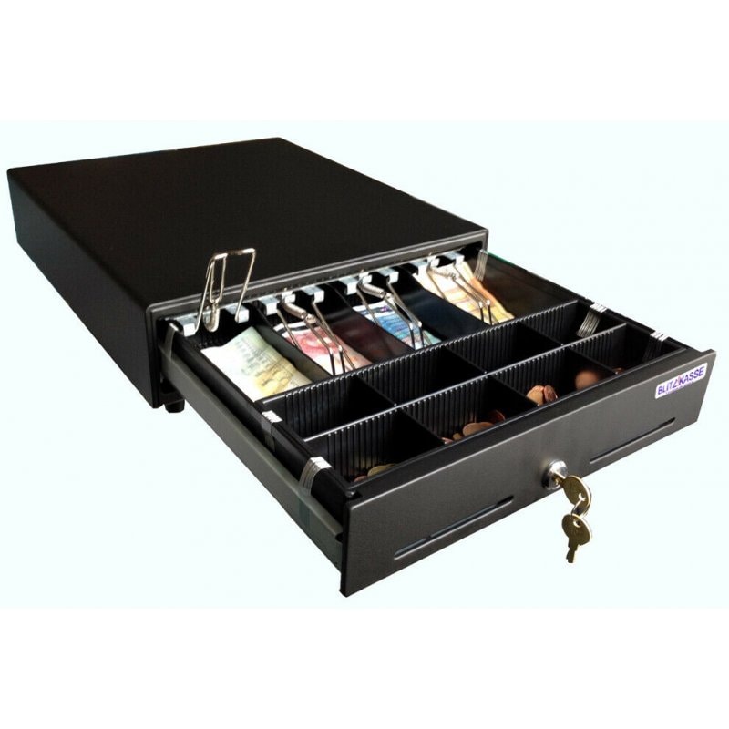 Kassenlade iQCash350 RJ-11 35x40x10cm, Kassenschublade Geldlade Geldschublade