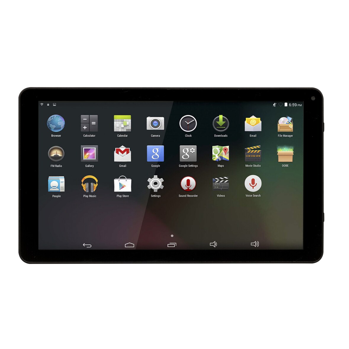 Denver TIQ-10494 Tablette 32 Go 25,6 cm (10,1") 2 Go Wi-Fi 4 (802.11n) Android 11 Noir