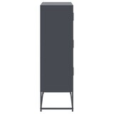 thumbnail of Helloshop26 - Buffet Sideboard Kommode Kleiderschrank Aufbewahrungsmöbel Organizer für Küche Wohnzimmer Lounge 68,5 x 38,5 x 123,5 02_0029703