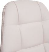 thumbnail of 2er-Set Barhocker HWC-A67, Barstuhl Tresenhocker, MVG-zertifiziert ~ creme-beige, Kunstleder