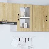 thumbnail of vidaXL Küchen-Hängeschrank mit Glastür Porto Sonoma-Eiche