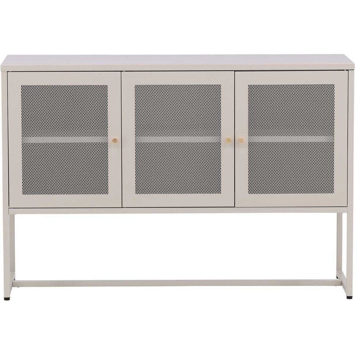 Buffet 3 portes en acier Malla beige Venture Home