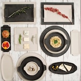 thumbnail of Quid Mineral Gres Prato Pizza Cerâmica 33Cm negro