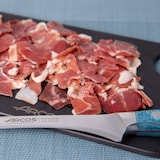 thumbnail of Arcos Serie Brooklyn - Snijmes Ham mes - Lemmet gemaakt van Nitrum gesmeed roestvrij staal 250 mm - Handgreep Micarta kleur blauw (zijde blad)