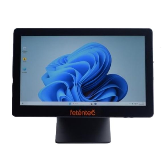 TPV FETENTEC Mérida. Pantalla 15,6". Intel I5. RAM 16Gb. SSD 256Gb. Licencia de WIN. 11 PRO Instalada. 1 GB LAN y WIFI integrado. Aluminio Entero