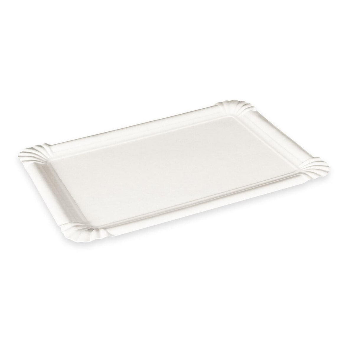 250x BIONATURE Pappteller aus Frischfaser 16 x 23 cm fettdicht weiß