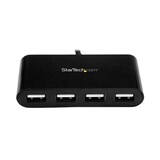 thumbnail of StarTech.com 4 Port USB-C Hub - Mini Hub - USB C auf 4x USB-A - USB 2.0 - USB 2.0 Type-C - USB 2.0 - 480 Mbit/s - Schwarz - Kunststoff - 0,16 m