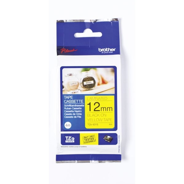 brother TZe-Tape TZe-631 Schriftbandkassette,Bandbreite:12mm