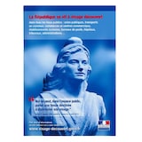 thumbnail of Affichage Marianne République à Visage découvert