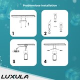 thumbnail of LUXULA LED Aufbauspot LX300220 35 W schwarz